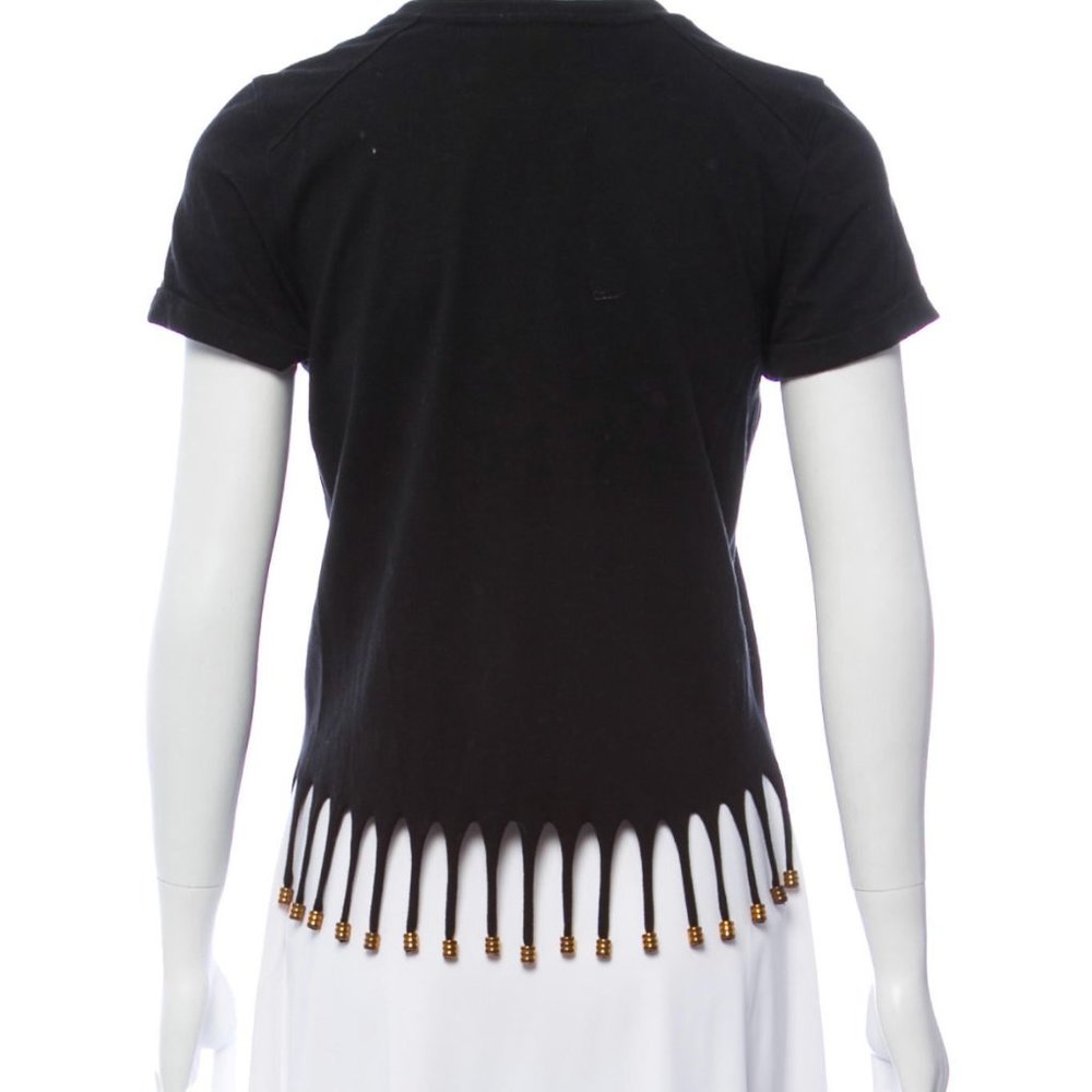 Maje Black Embellished Knit Top - Picture 3 of 4